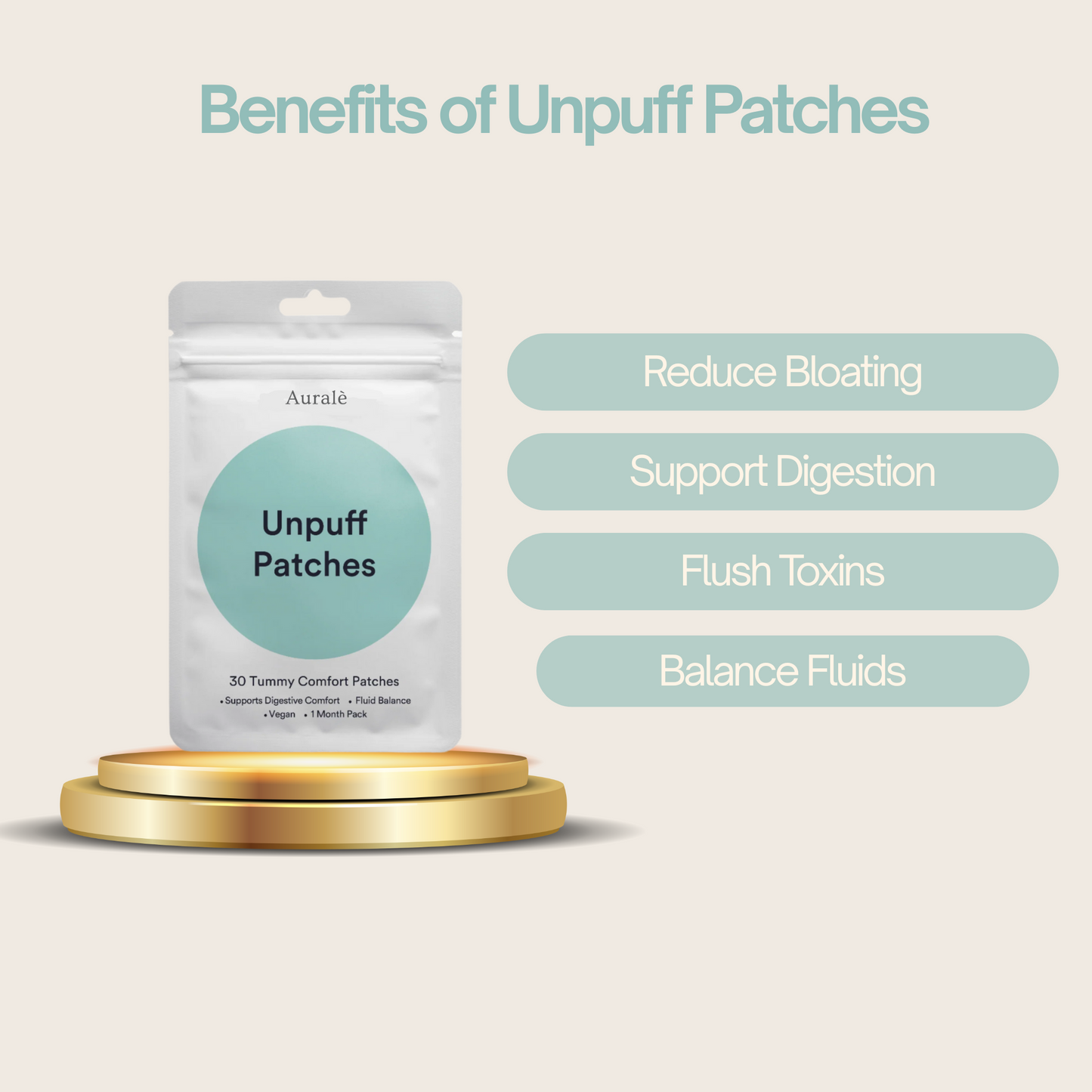 Auralè GLP-1 & UnPuff Patches